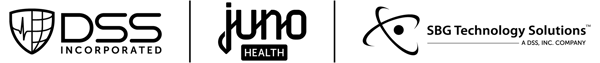 DSS, Inc., Juno Health, SBG logo